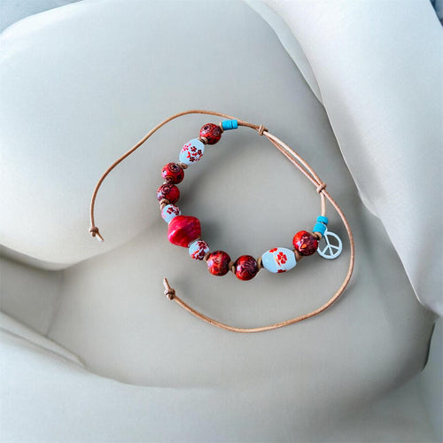Amity Ceramic Beaded Bracelet
