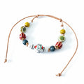 Grecian Vase Ceramic Beaded Bracelet