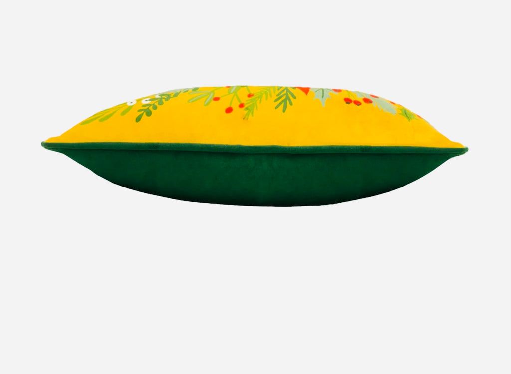 Deck The Halls Baubles Cushion