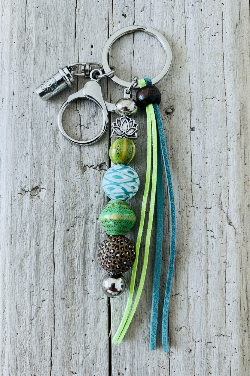 Macha Latte Keychain/Bag Accessory