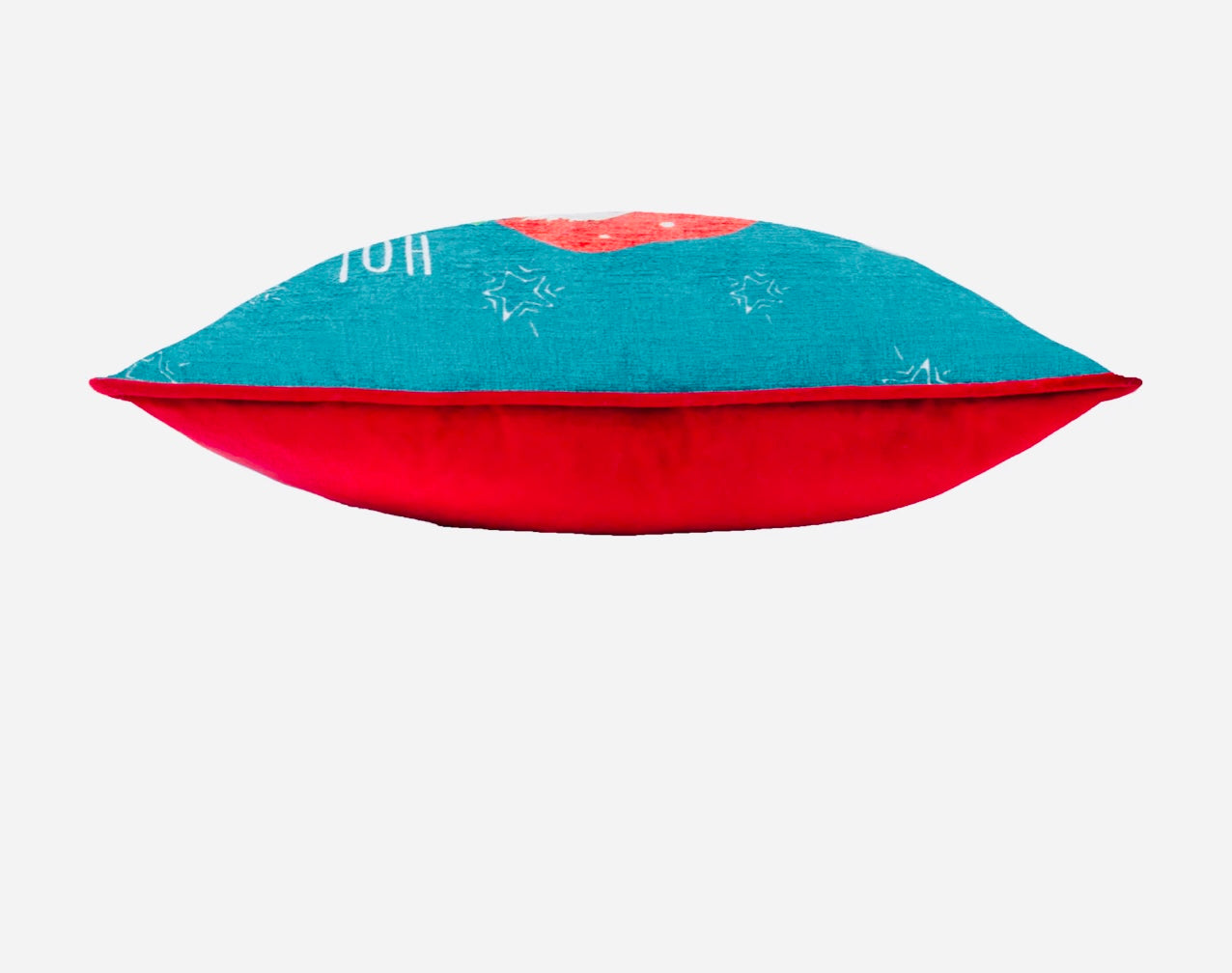 Vintage Santa Printed Cushion