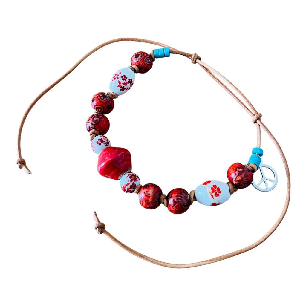 Amity Ceramic Beaded Bracelet