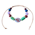 Tomatoes Ceramic Beaded Bracelet