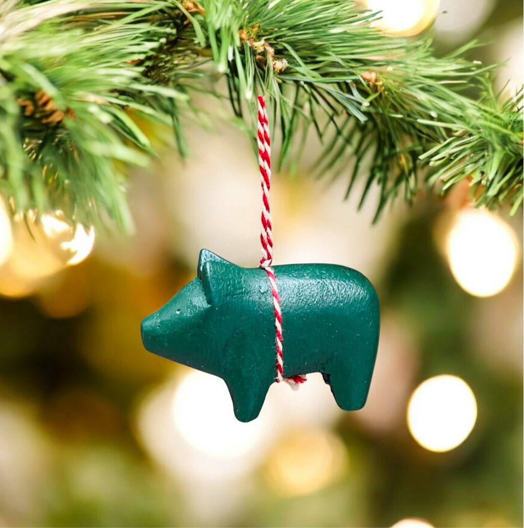 Maileg Wooden Pig Hanger