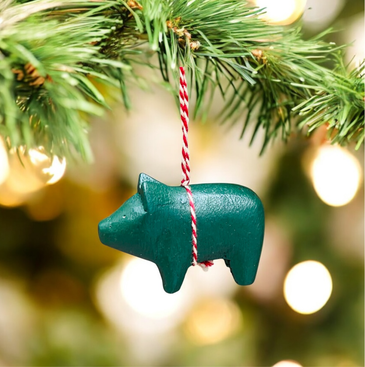 Maileg Wooden Pig Hanger