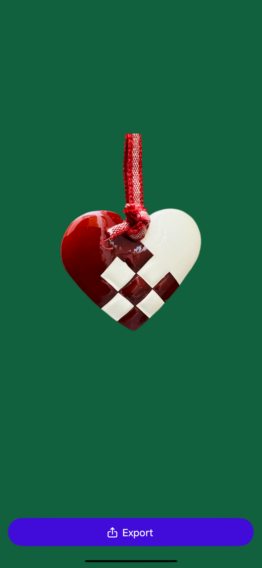 Maileg Metal Tree Decoration