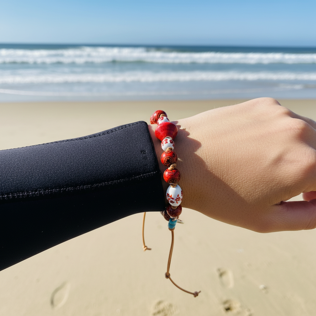 Amity Ceramic Beaded Bracelet