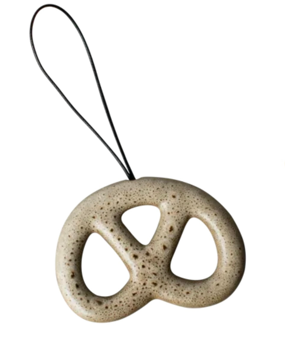 Hanging Pretzel Decoration