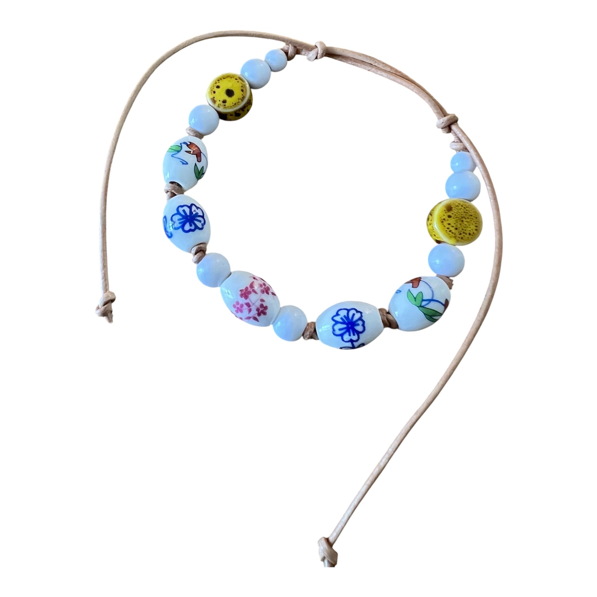 Flower Power Beaded Bracelet