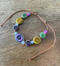 All Knowing Eye Ceramic Beaded Bracelet