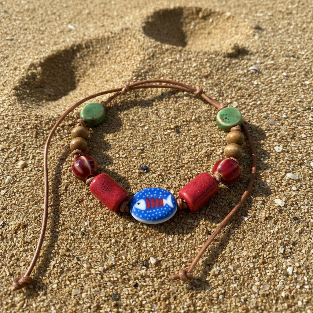 Little Tiddler Ceramic Beaded Bracelet