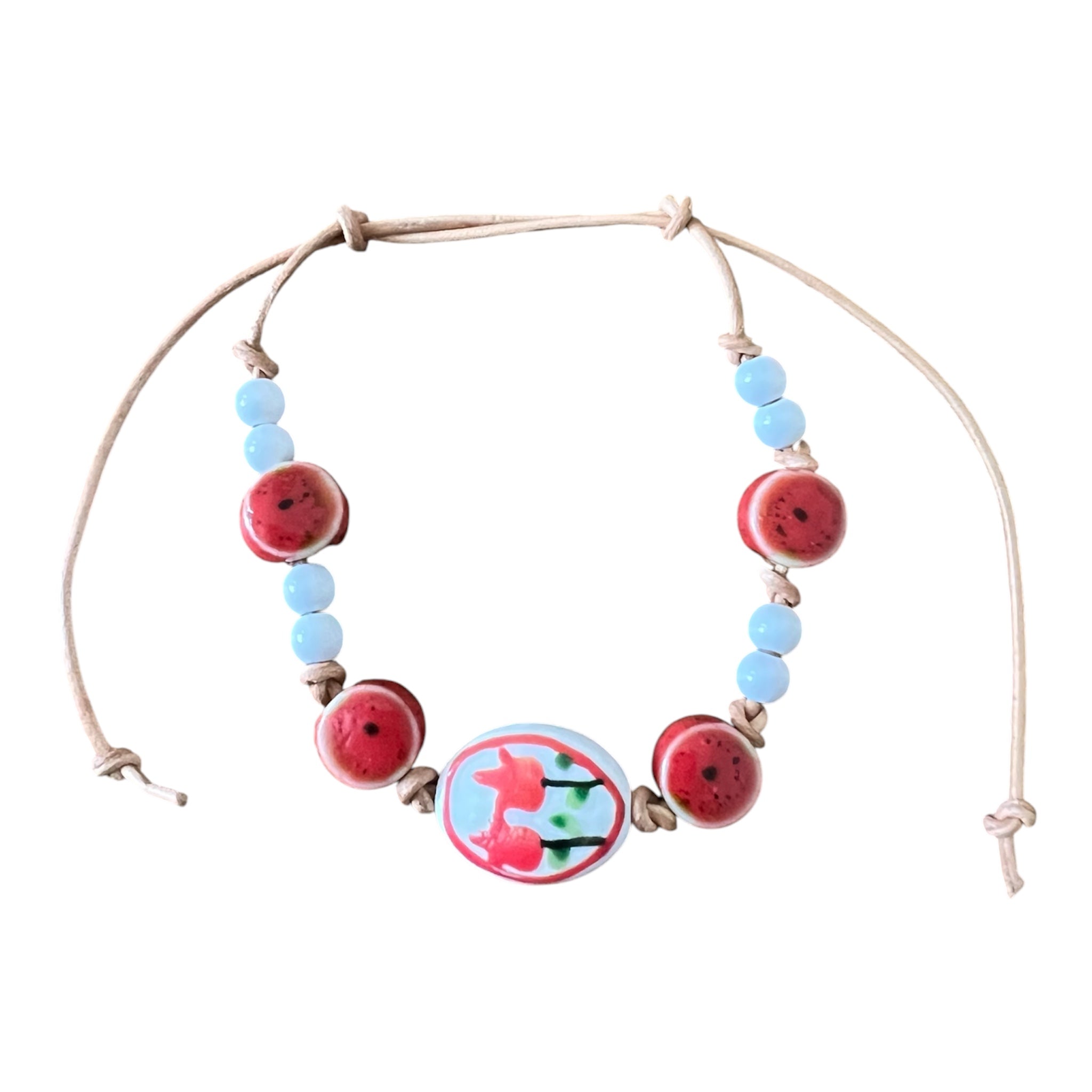 Ceramic Tulip Bracelet