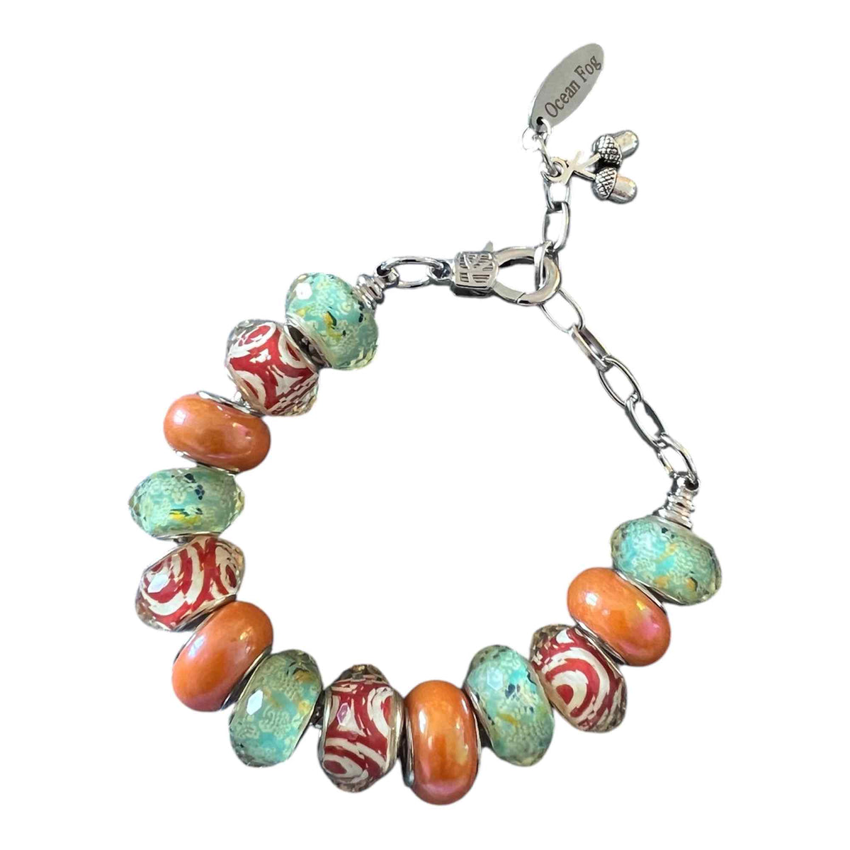 Adjustable Beaded Snake Chain Bracelet