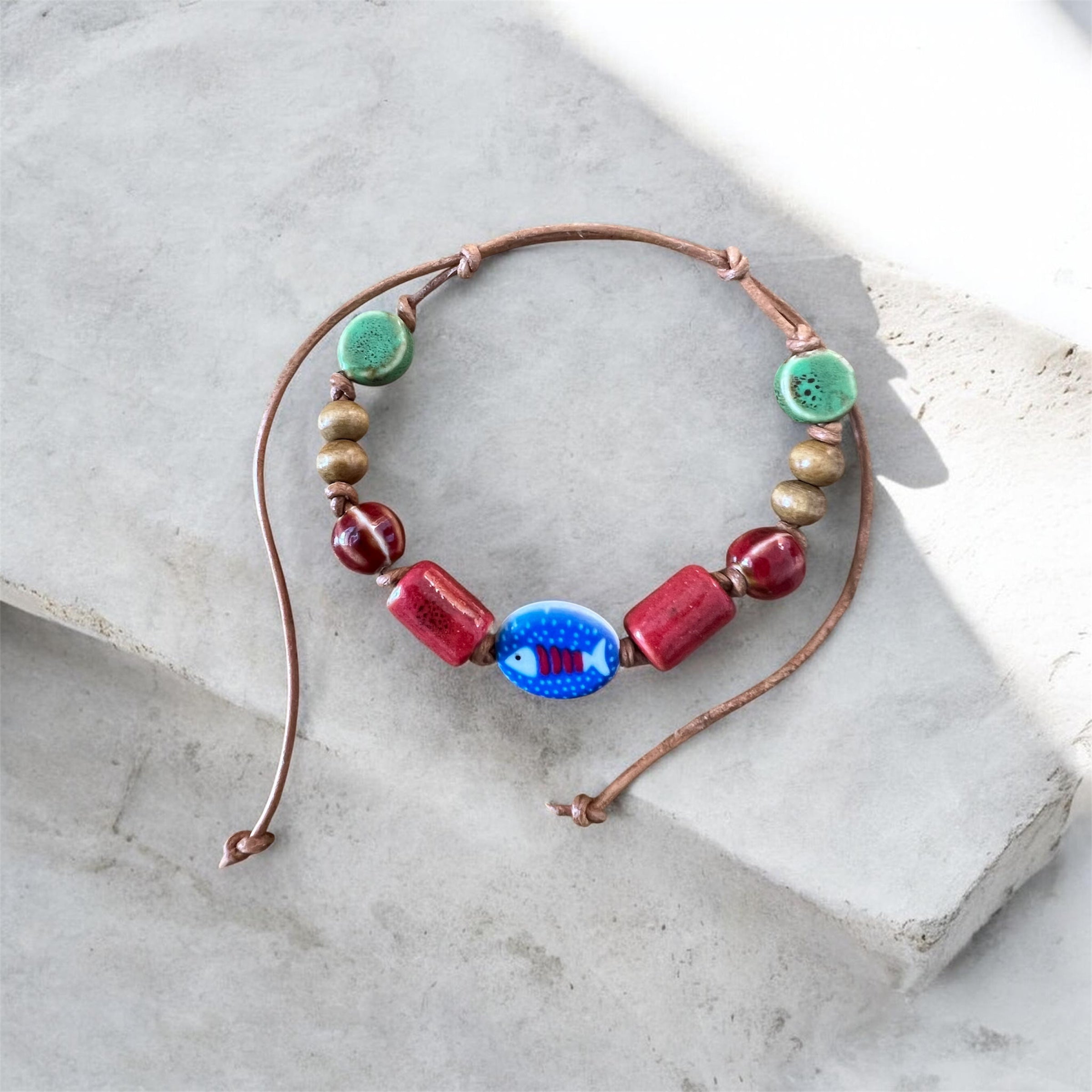 Little Tiddler Ceramic Beaded Bracelet