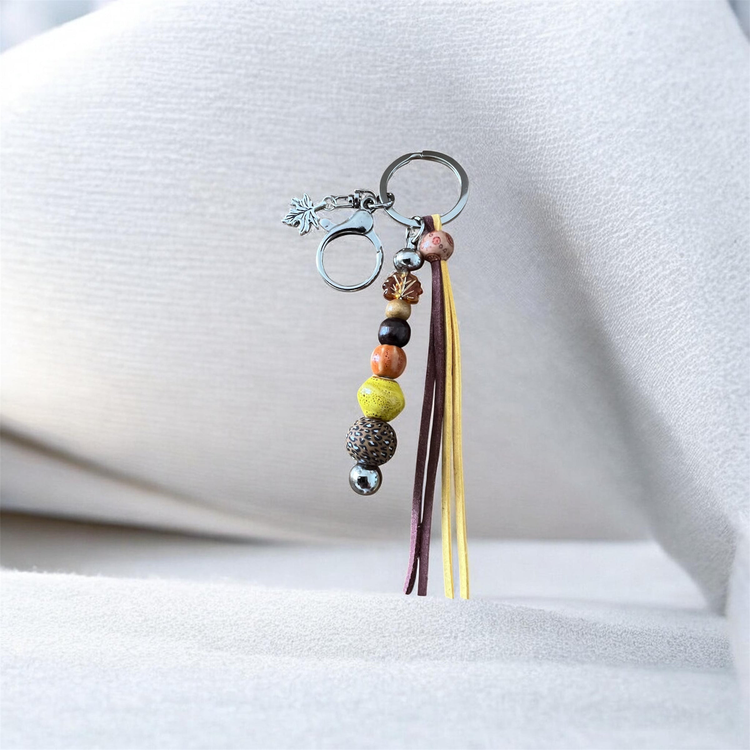 Autumn Maple Keychain/Bag Accessory